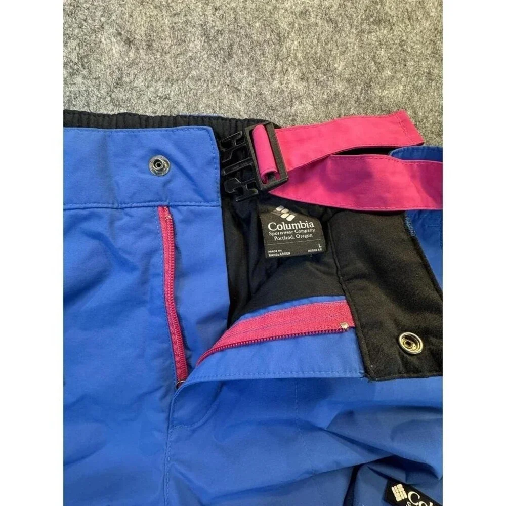 Columbia Mens Winter Trainer Large Blue Omni-Shade Retro 90's Pants